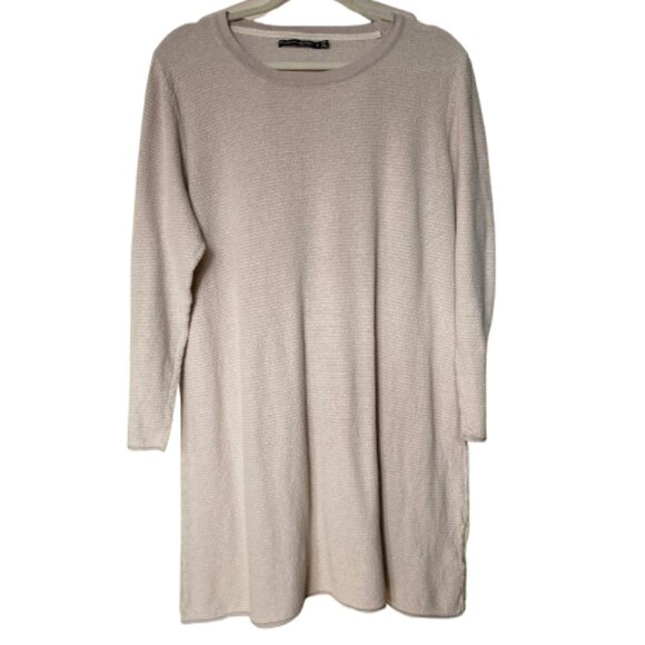GUDRUN SJODEN Linen Cotton Tunic Dress - Picture 1 of 5